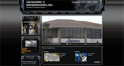 Desktop Screenshot of cbsroofing.net
